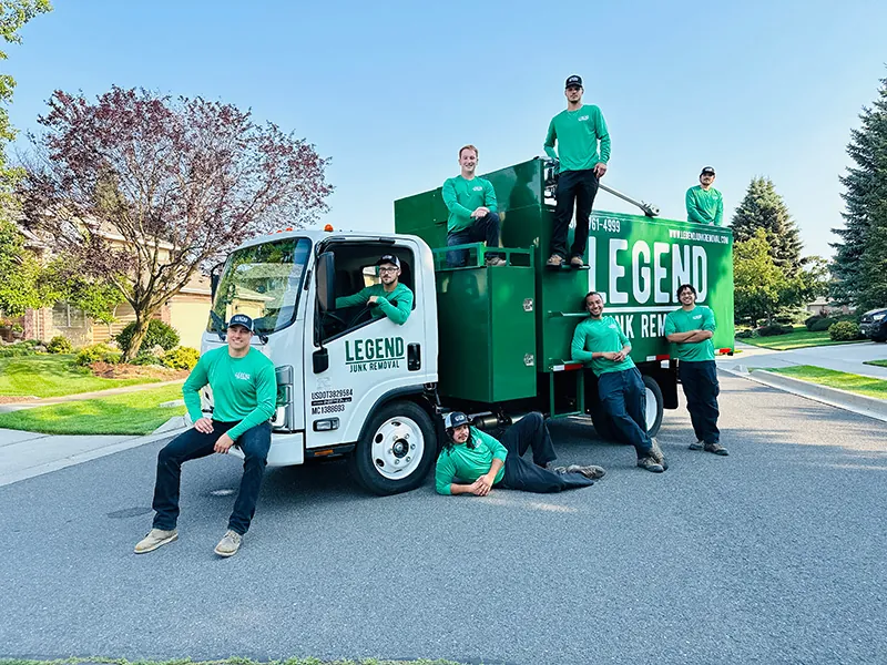 Legend Junk Removal team